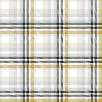 Scott tartan pattern seamless is a patterned cloth consisting of criss crossed, horizontal and vertical bands in multiple colours.Seamless tartan for  scarf,pyjamas,blanket,duvet,kilt large shawl. vector