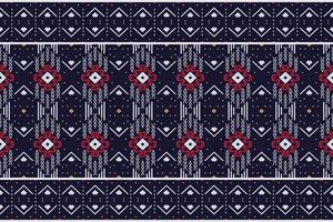 Indian ethnic pattern. Traditional ethnic patterns vectors It is a pattern geometric shapes. Create beautiful fabric patterns. Design for print. Using in the fashion industry.