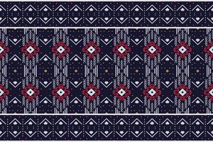 Indian ethnic pattern. Traditional ethnic patterns vectors It is a pattern geometric shapes. Create beautiful fabric patterns. Design for print. Using in the fashion industry.