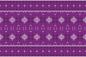 Ethnic pattern design of the Philippines. traditional pattern background It is a pattern geometric shapes. Create beautiful fabric patterns. Design for print. Using in the fashion industry. vector