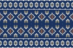 Ethnic pattern design of the Philippines. traditional pattern African art It is a pattern geometric shapes. Create beautiful fabric patterns. Design for print. Using in the fashion industry. vector