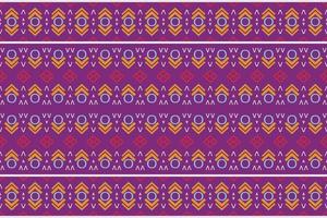 Ethnic pattern vector. Traditional ethnic patterns vectors It is a pattern geometric shapes. Create beautiful fabric patterns. Design for print. Using in the fashion industry.