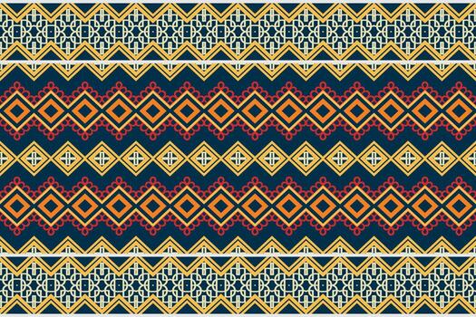 Pattern Philippine tribal design. Geometric ethnic pattern traditional Design It is a pattern geometric shapes. Create beautiful fabric patterns. Design for print. Using in the fashion industry. vector