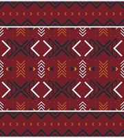 Geometric ethnic pattern design. traditional patterned old saree dress design It is a pattern geometric shapes. Create beautiful fabric patterns. Design for print. Using in the fashion industry. vector