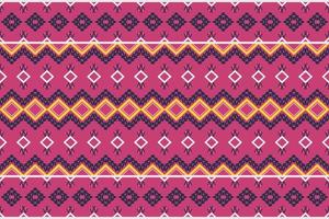 Ethnic pattern wallpaper. traditional patterned old saree dress design It is a pattern geometric shapes. Create beautiful fabric patterns. Design for print. Using in the fashion industry. vector