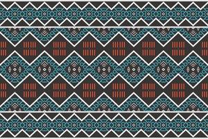 Simple ethnic design patterns. traditional patterned carpets It is a pattern geometric shapes. Create beautiful fabric patterns. Design for print. Using in the fashion industry. vector