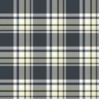 abstract tartan pattern seamless textile is made with alternating bands of coloured  pre dyed  threads woven as both warp and weft at right angles to each other. vector