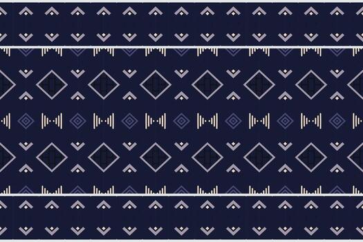 Indian ethnic design pattern. Traditional ethnic patterns vectors It is a pattern geometric shapes. Create beautiful fabric patterns. Design for print. Using in the fashion industry.