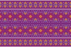 Ethnic pattern design of the Philippines. Geometric ethnic pattern traditional Design It is a pattern geometric shapes. Create beautiful fabric patterns. Design Using in the fashion industry. vector