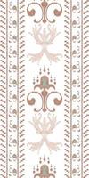 Ikat Damask 08 vector
