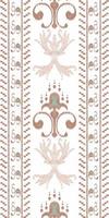 Ikat Damask 08 vector