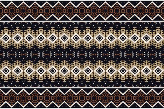 Tribal pattern vector. traditional pattern design It is a pattern geometric shapes. Create beautiful fabric patterns. Design for print. Using in the fashion industry. vector
