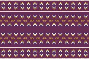 Ethnic pattern vector. Traditional ethnic patterns vectors It is a pattern geometric shapes. Create beautiful fabric patterns. Design for print. Using in the fashion industry.