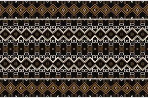 Simple ethnic design. traditional patterned old saree dress design It is a pattern geometric shapes. Create beautiful fabric patterns. Design for print. Using in the fashion industry. vector