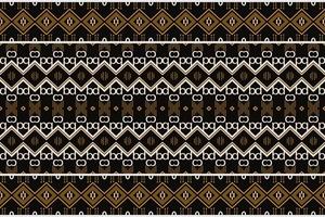 Simple ethnic design. traditional patterned old saree dress design It is a pattern geometric shapes. Create beautiful fabric patterns. Design for print. Using in the fashion industry. vector