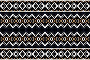 Ethnic pattern wallpaper. Traditional ethnic pattern design It is a pattern geometric shapes. Create beautiful fabric patterns. Design for print. Using in the fashion industry. vector