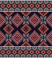 Seamless Indian ethnic patterns. Traditional ethnic patterns vectors It is a pattern geometric shapes. Create beautiful fabric patterns. Design for print. Using in the fashion industry.
