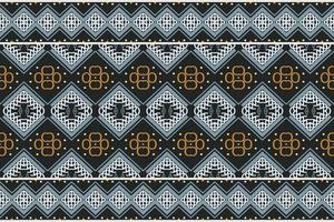Simple ethnic design drawing. traditional patterned carpets It is a pattern geometric shapes. Create beautiful fabric patterns. Design for print. Using in the fashion industry. vector