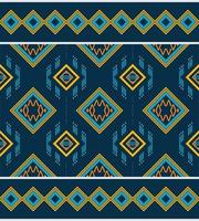 Geometric ethnic pattern. traditional patterned vector It is a pattern geometric shapes. Create beautiful fabric patterns. Design for print. Using in the fashion industry.