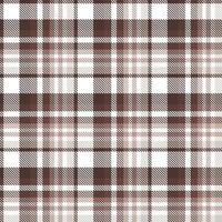 Check plaid pattern  seamless is a patterned cloth consisting of criss crossed, horizontal and vertical bands in multiple colours.Seamless tartan for  scarf,pyjamas,blanket,duvet,kilt large shawl. vector