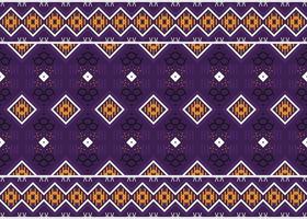 Ethnic pattern design. traditional pattern African art It is a pattern geometric shapes. Create beautiful fabric patterns. Design for print. Using in the fashion industry. vector