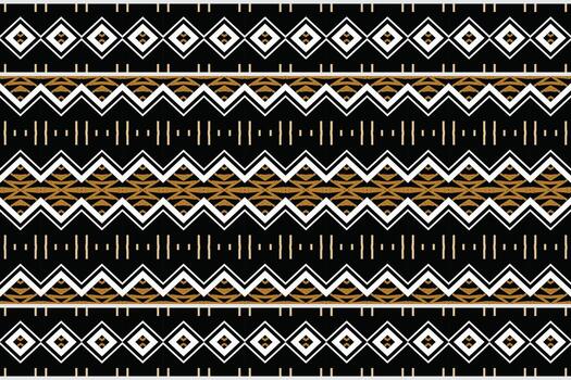 Tribal ethnic pattern. traditional patterned carpets It is a pattern geometric shapes. Create beautiful fabric patterns. Design for print. Using in the fashion industry. vector