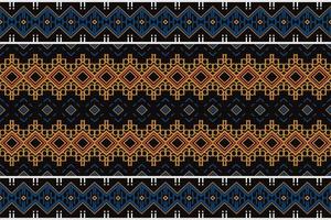 Ethnic pattern background. It is a pattern geometric shapes. Create beautiful fabric patterns. Design for print. Using in the fashion industry. vector
