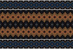 Ethnic pattern background. It is a pattern geometric shapes. Create beautiful fabric patterns. Design for print. Using in the fashion industry. vector