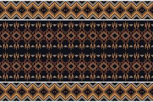 Ethnic pattern background. Traditional ethnic pattern design It is a pattern geometric shapes. Create beautiful fabric patterns. Design for print. Using in the fashion industry. vector