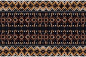 Ethnic pattern background. Traditional ethnic pattern design It is a pattern geometric shapes. Create beautiful fabric patterns. Design for print. Using in the fashion industry. vector