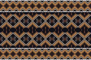 étnico sin costura modelo tribal Arte geométrico tradicional étnico oriental diseño para el antecedentes. gente bordado, indio, escandinavo, gitano, mexicano, africano alfombra, alfombra. vector