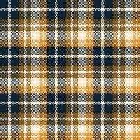 Scottish tartan pattern seamless is a patterned cloth consisting of criss crossed, horizontal and vertical bands in multiple colours.Seamless tartan for  scarf,pyjamas,blanket,duvet,kilt large shawl. vector