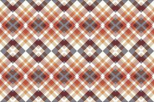 Simple plaid seamless pattern is a patterned cloth consisting of criss crossed, horizontal and vertical bands in multiple colours.plaid Seamless For scarf,pyjamas,blanket,duvet,kilt large shawl. vector
