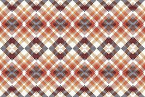 Simple plaid seamless pattern is a patterned cloth consisting of criss crossed, horizontal and vertical bands in multiple colours.plaid Seamless For scarf,pyjamas,blanket,duvet,kilt large shawl. vector