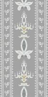 Ikat Damask 08 vector