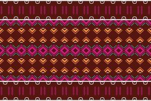 Simple tribal pattern design. traditional patterned wallpaper It is a pattern geometric shapes. Create beautiful fabric patterns. Design for print. Using in the fashion industry. vector