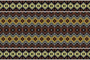 Seamless Indian ethnic pattern. traditional pattern design It is a pattern geometric shapes. Create beautiful fabric patterns. Design for print. Using in the fashion industry. vector