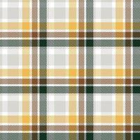 Check Plaids pattern is a patterned cloth consisting of criss crossed, horizontal and vertical bands in multiple colours.Seamless tartan for  scarf,pyjamas,blanket,duvet,kilt large shawl. vector