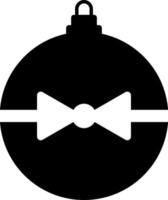 Navidad pelota icono. vector icono