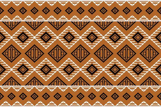 Seamless Indian ethnic pattern. traditional patterned vector It is a pattern geometric shapes. Create beautiful fabric patterns. Design for print. Using in the fashion industry.