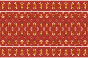 Ethnic pattern vector. traditional patterned old saree dress design It is a pattern geometric shapes. Create beautiful fabric patterns. Design for print. Using in the fashion industry. vector