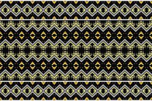 Ethnic pattern design. traditional pattern design It is a pattern geometric shapes. Create beautiful fabric patterns. Design for print. Using in the fashion industry. vector