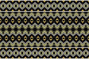 Ethnic pattern design. traditional pattern design It is a pattern geometric shapes. Create beautiful fabric patterns. Design for print. Using in the fashion industry. vector