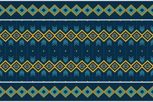 Simple ethnic design in the Philippines. traditional pattern design It is a pattern geometric shapes. Create beautiful fabric patterns. Design for print. Using in the fashion industry. vector