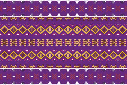 Simple ethnic design drawing. traditional patterned vector It is a pattern geometric shapes. Create beautiful fabric patterns. Design for print. Using in the fashion industry.