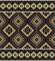 Seamless Indian ethnic patterns. traditional patterned vector It is a pattern geometric shapes. Create beautiful fabric patterns. Design for print. Using in the fashion industry.