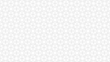 Beautiful white islamic pattern on gray background, ramadan background vector