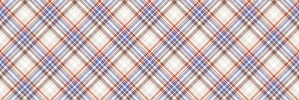 Check Plaid pattern is a patterned cloth consisting of criss crossed, horizontal and vertical bands in multiple colours.plaid Seamless for  scarf,pyjamas,blanket,duvet,kilt large shawl. vector
