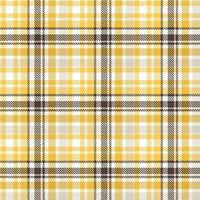 Check Tartan pattern seamless is a patterned cloth consisting of criss crossed, horizontal and vertical bands in multiple colours.Seamless tartan for  scarf,pyjamas,blanket,duvet,kilt large shawl. vector