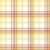 patrón de tartán textura de diseño los bloques de color resultantes se repiten vertical y horizontalmente en un patrón distintivo de cuadrados y líneas conocido como conjunto. el tartán a menudo se llama plaid vector